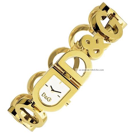 d&g uhr damen gold